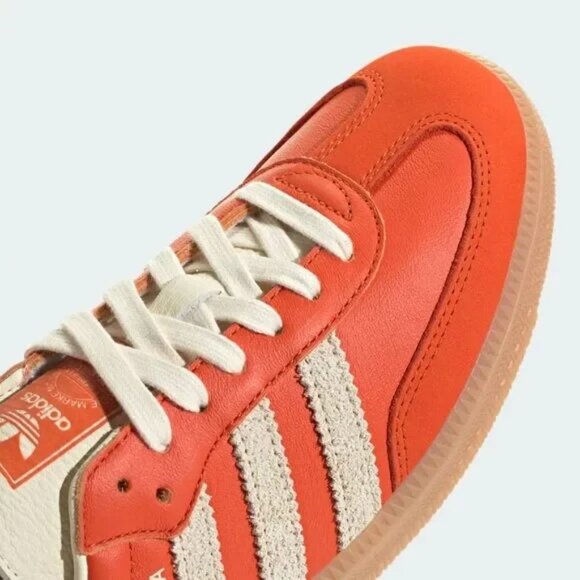 Adidas Samba OG Women’s Shoes – Orange – Style JI2737 - Picture 8 of 8